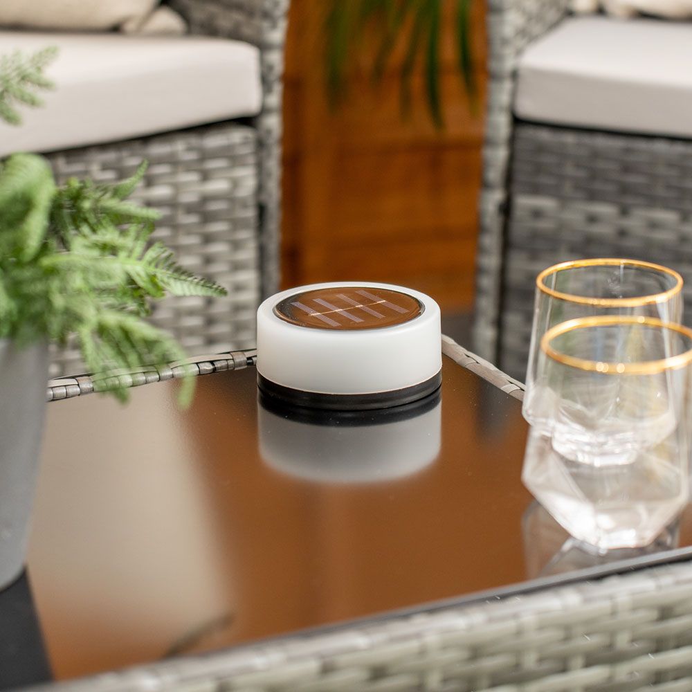 LumiStake Duo – Lampes Solaires Terrasse & Table