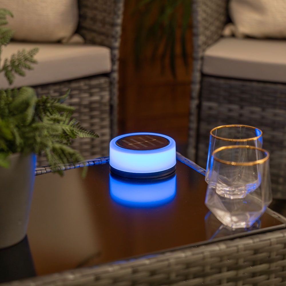 LumiStake Duo – Lampes Solaires Terrasse & Table