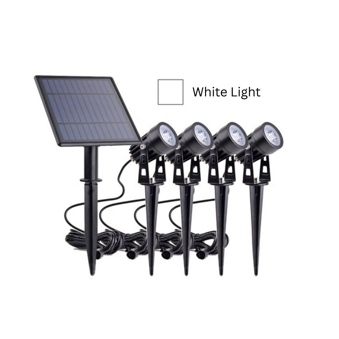 Heliora – Spot LED Solaire x4 pour Jardin