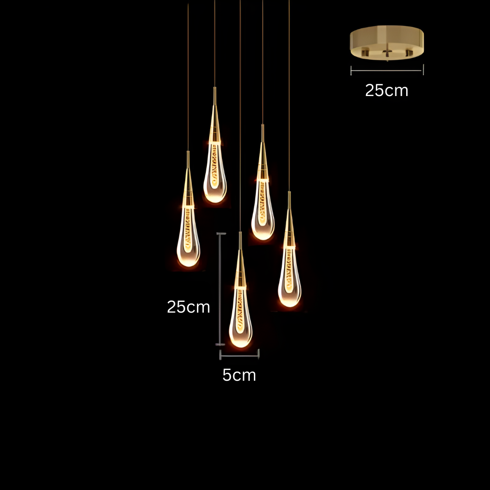 GoldenDrop™ - luminaire multi-lumière