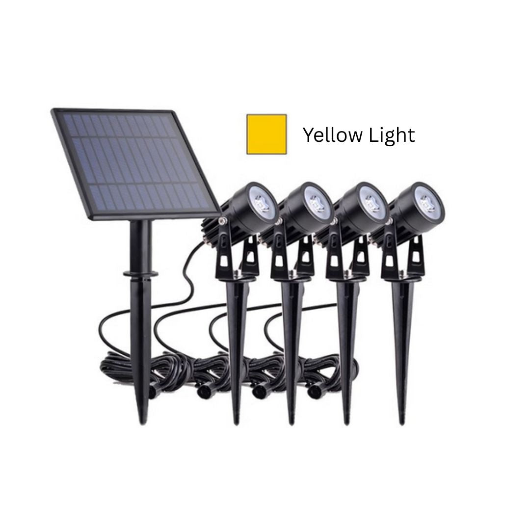 Heliora – Spot LED Solaire x4 pour Jardin