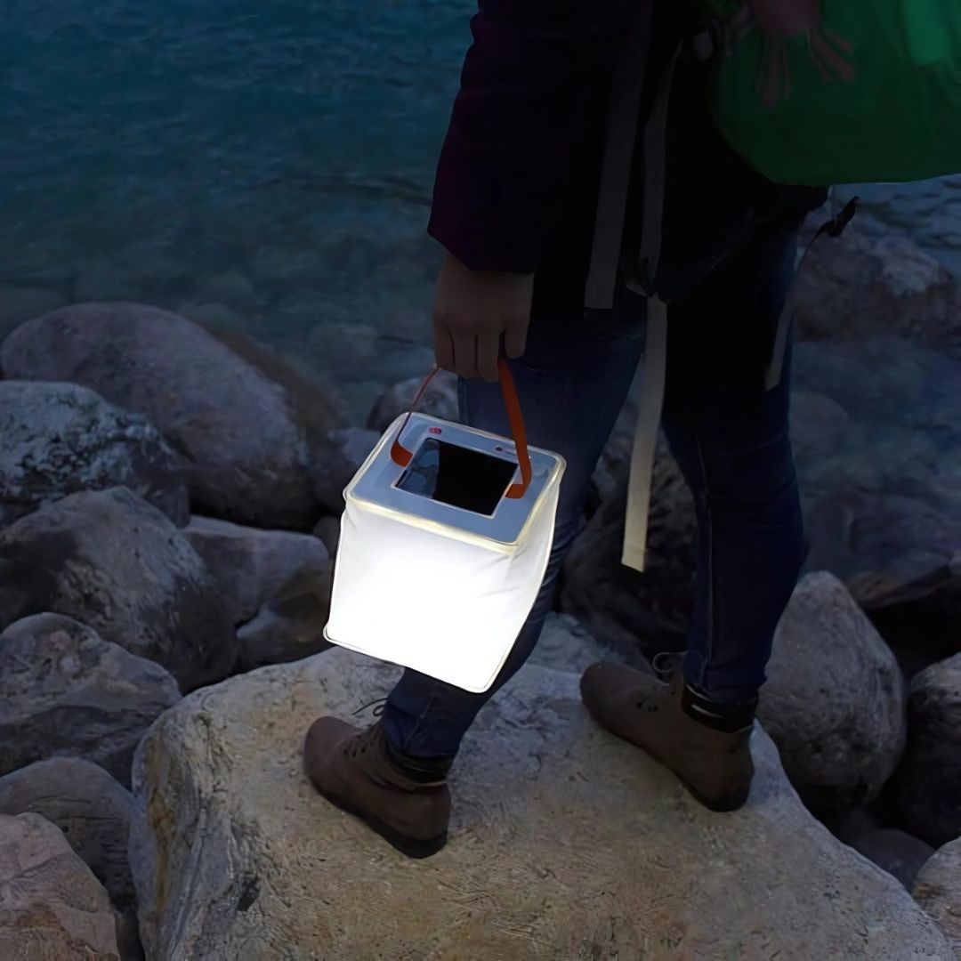 GlowUpGo - Lampe de recharge de téléphone 2-en-1