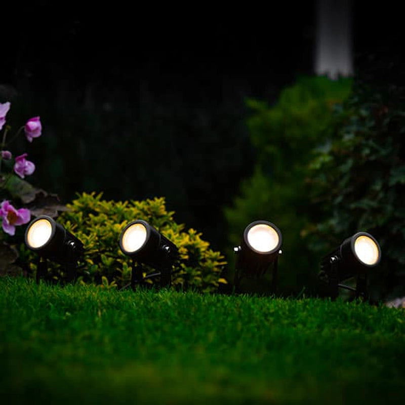 Heliora – Spot LED Solaire x4 pour Jardin