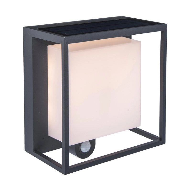 LightCage – Applique Solaire avec Détecteur PIR