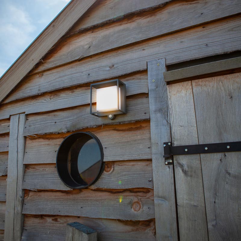 LightCage – Applique Solaire avec Détecteur PIR
