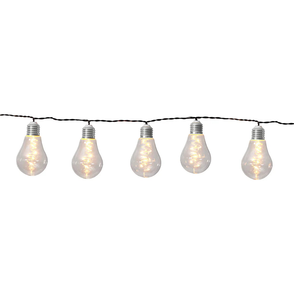 GlowFest – Guirlande Solaire à Ampoules LED