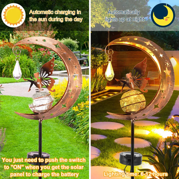 Lunafae - Lampe de fée décorative pour le jardin