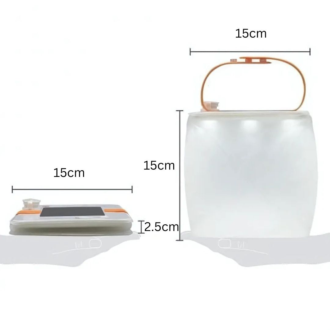 GlowUpGo - Lampe de recharge de téléphone 2-en-1