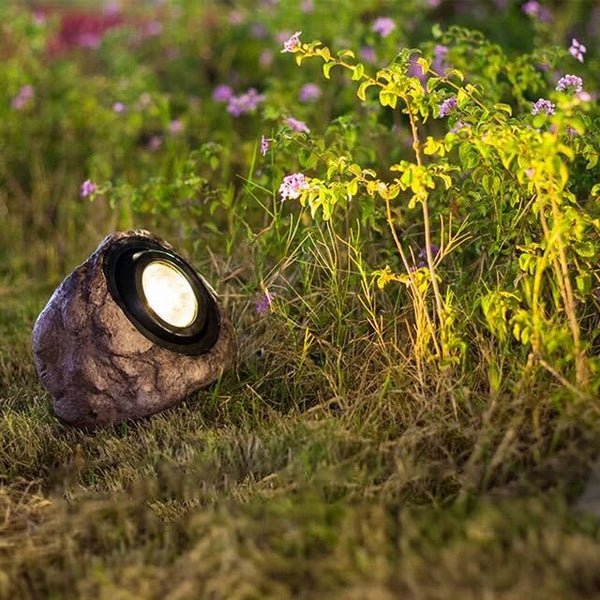 LumaStone - Lampe solaire décorative à LED