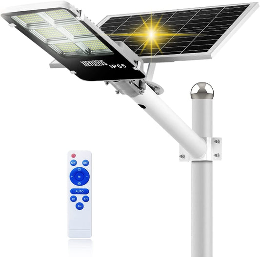 IlluminateSolarGrand™- Lampadaire solaire extrêmement puissant