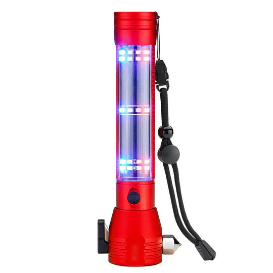 ForgeLite - Lampe de poche multifonctionnelle à énergie solaire