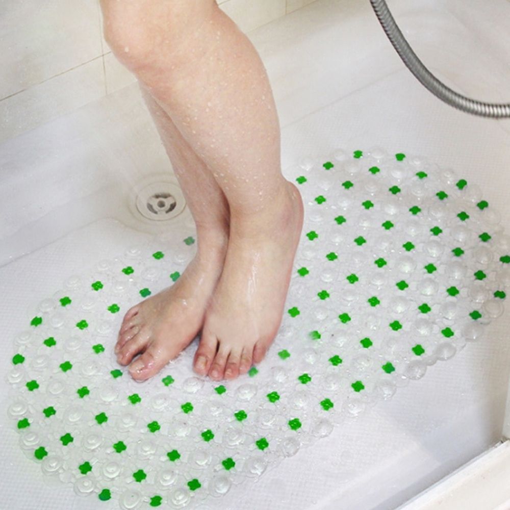 BadeGrip | Rutschfeste Antibakterielle Duschmatte mit Saugnäpfen 1