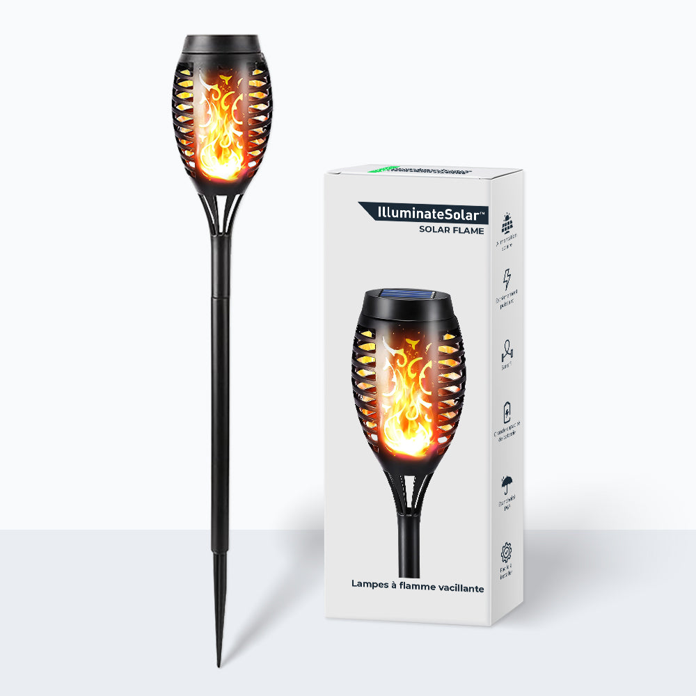 Solar Flame - Lampes à flamme vacillante