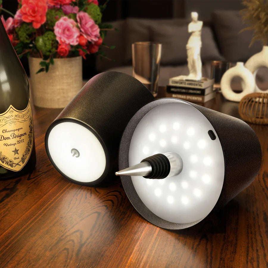 Lampe à bouteille design sans fil