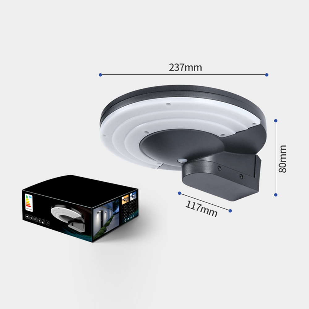 LumaArc Applique Solaire – LED Détecteur de Mouvement