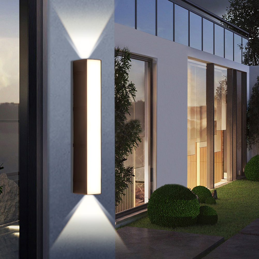 LumiStrahl | Helle Wetterfeste LED Außenwandleuchte für Garten und Terrasse 9