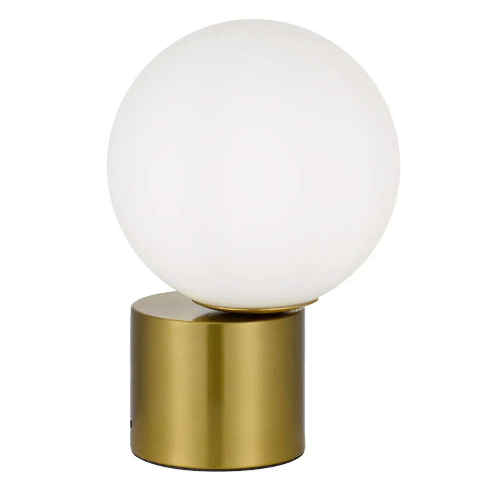 Latus - Lampe de table boule de verre nordique