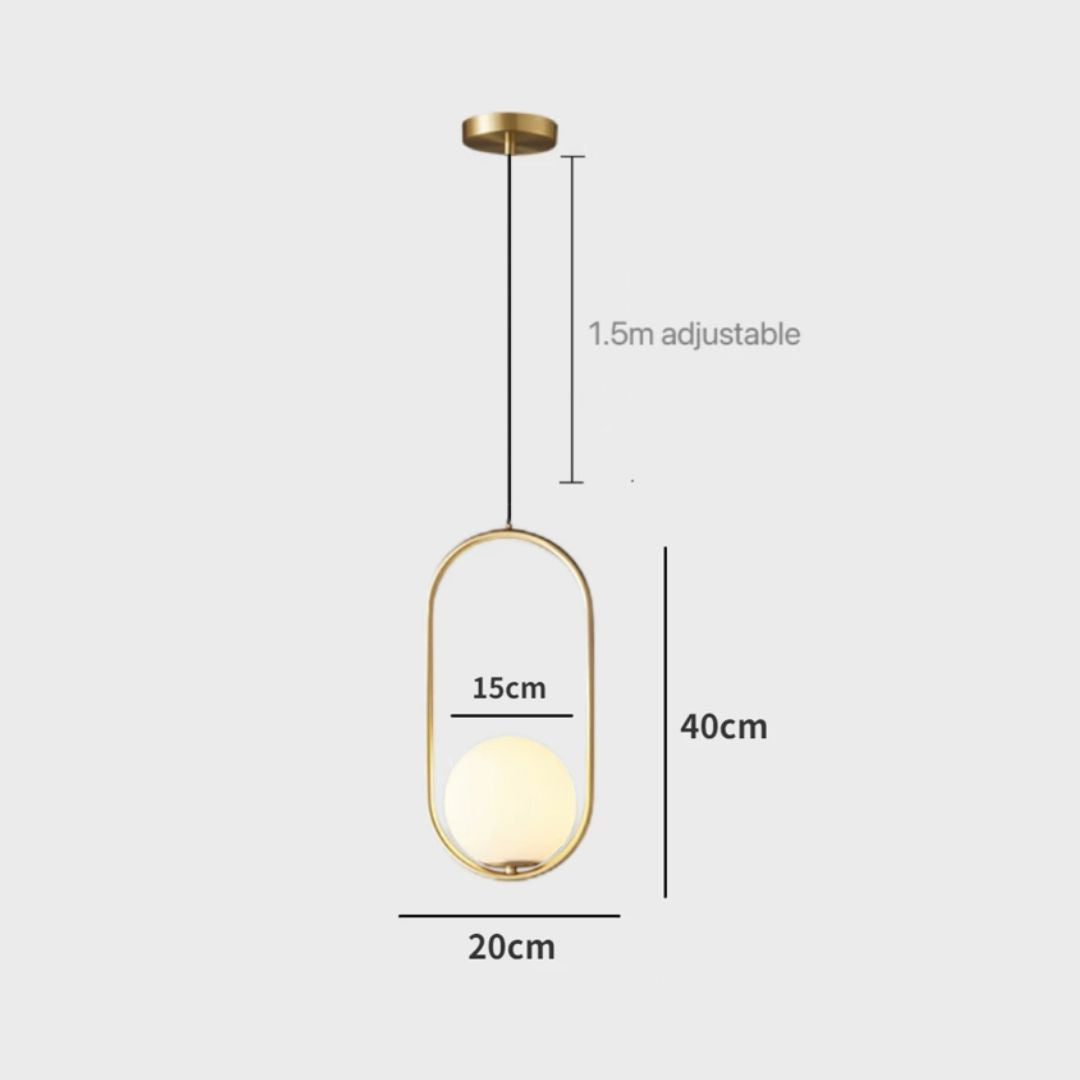 Elara - Lampe suspendue de luxe