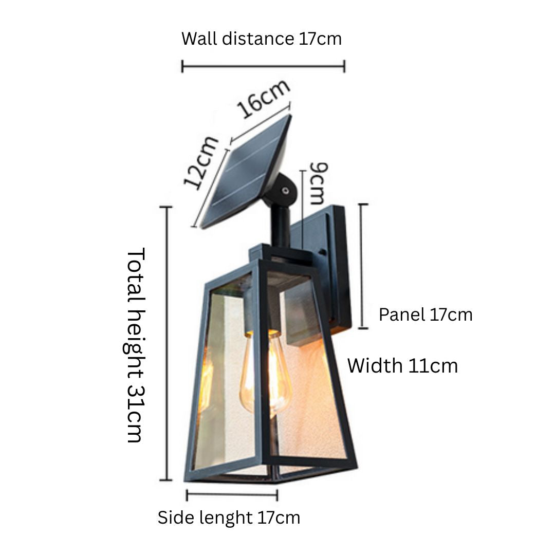Galio – Applique Murale Solaire LED