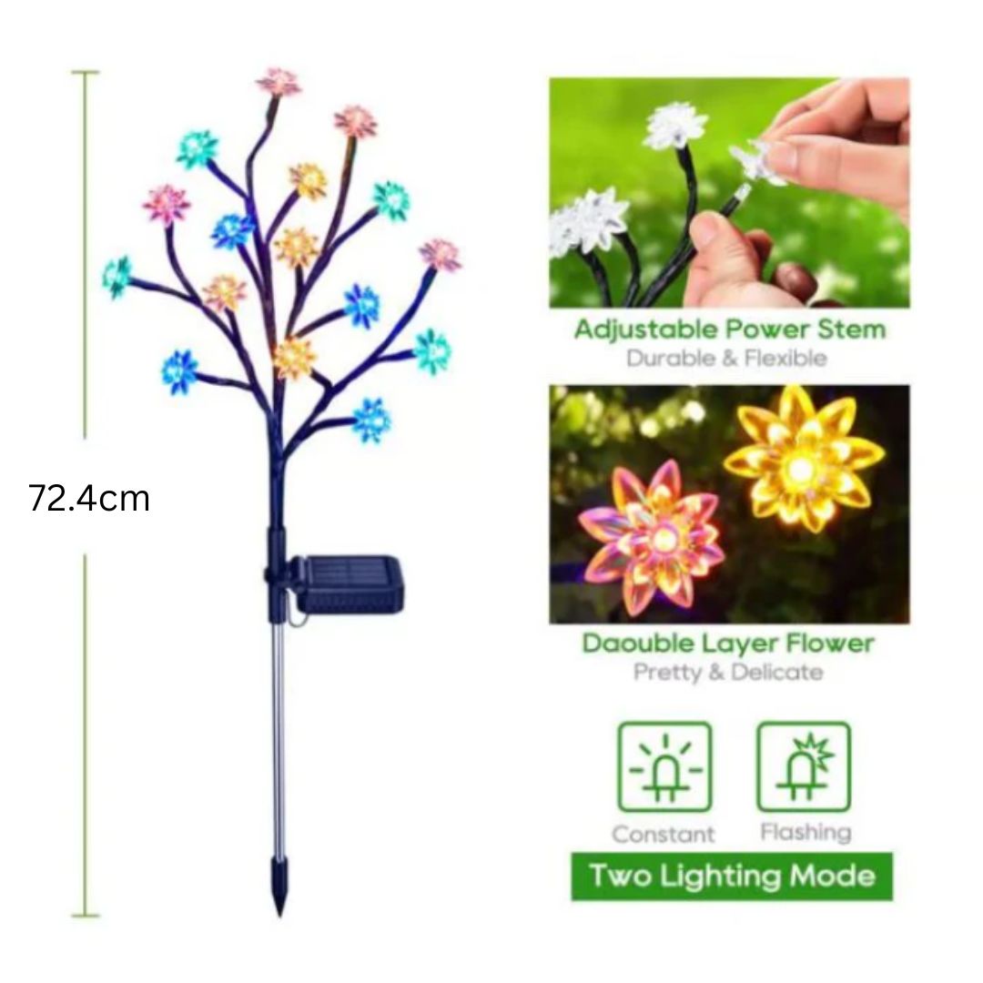 BloomLight - Lampes solaires décoratives pour le jardin