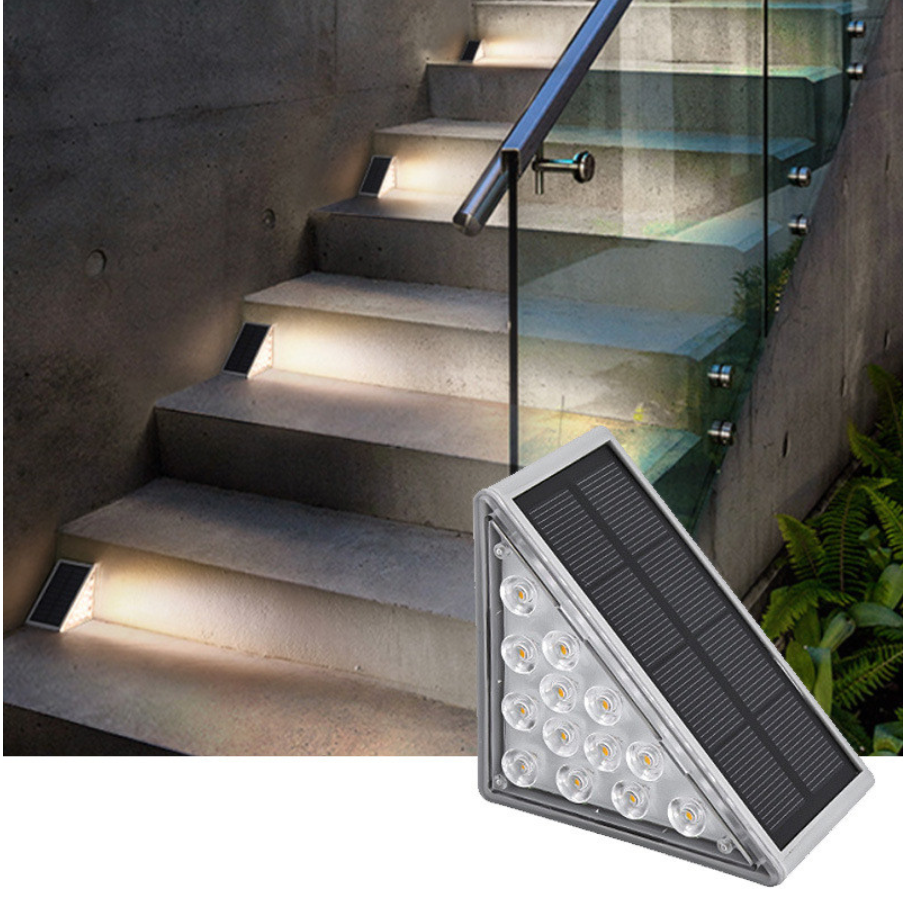 Lampes solaires d'extérieur pour escaliers