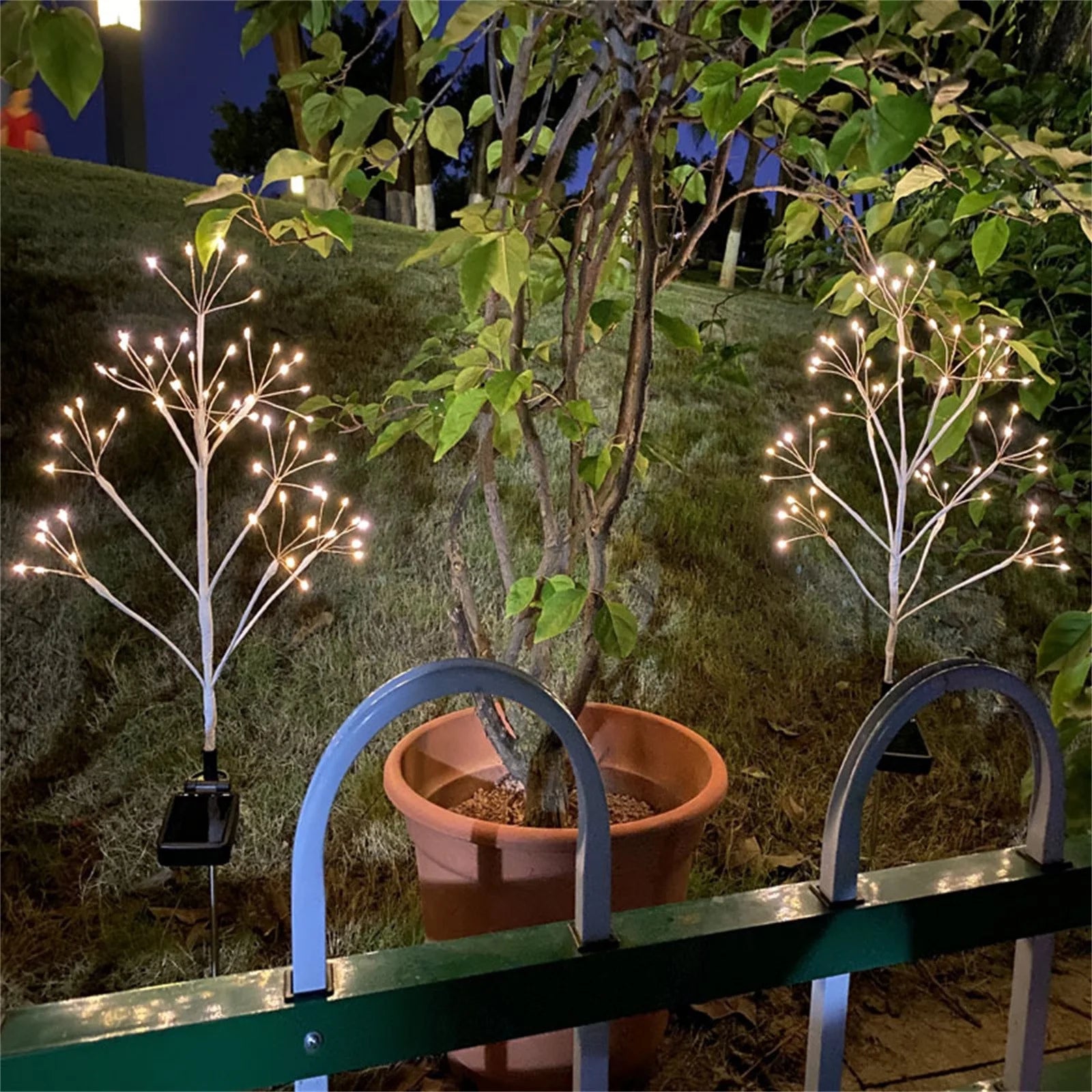 GlowBurst Guirlande Solaire Branche