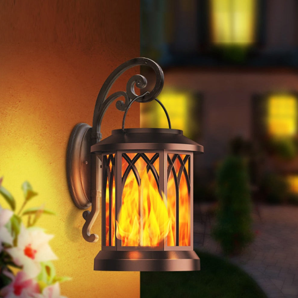 FlameGlow™- Lanterne solaire à flamme suspendue