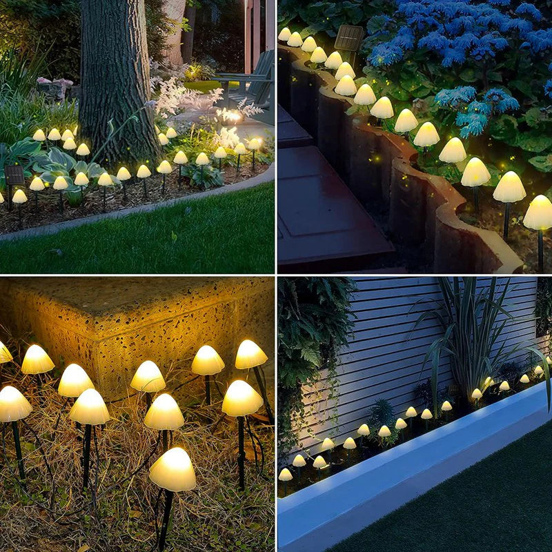 SunShroom™ - Lampes solaires pour champignons de jardin