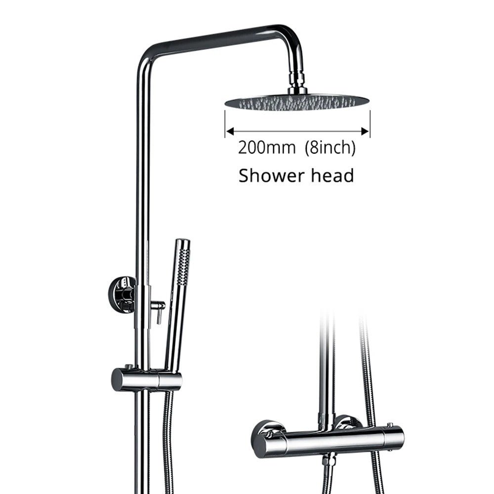 AquaDrop - Ensemble de douche à effet de pluie