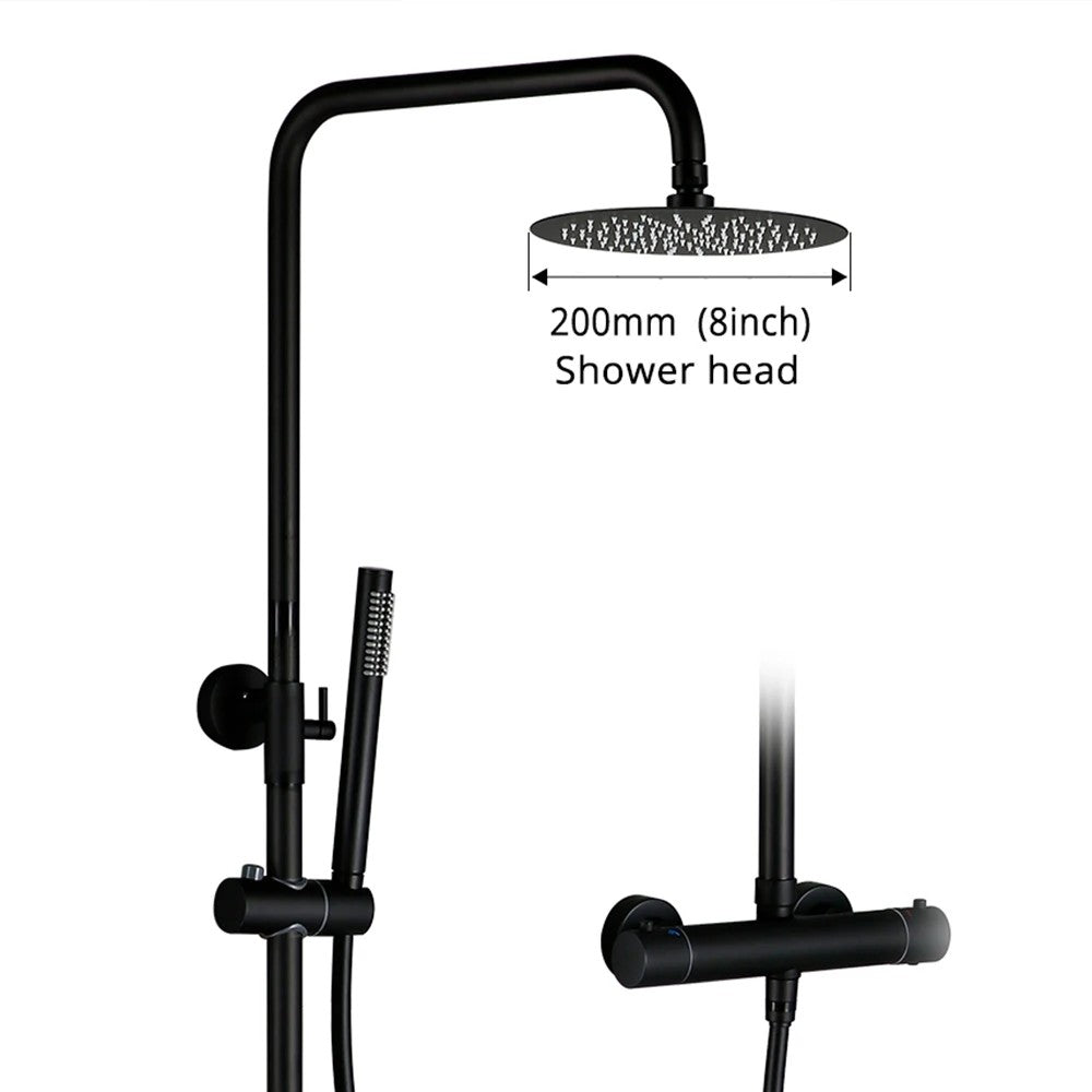 AquaDrop - Ensemble de douche à effet de pluie