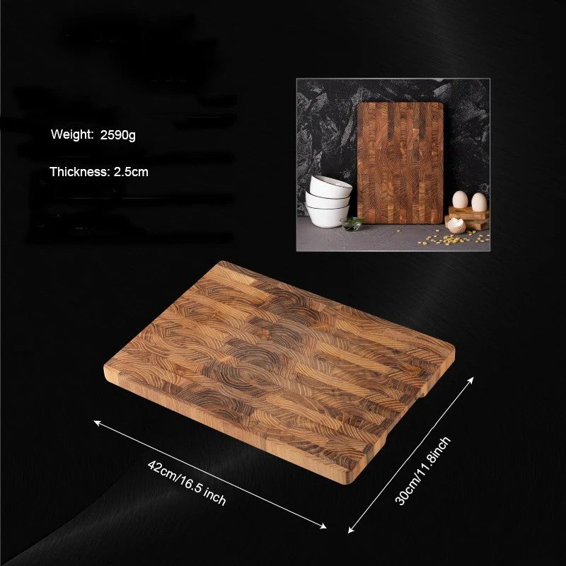 Planche de Chef en Bois de Teck Premium