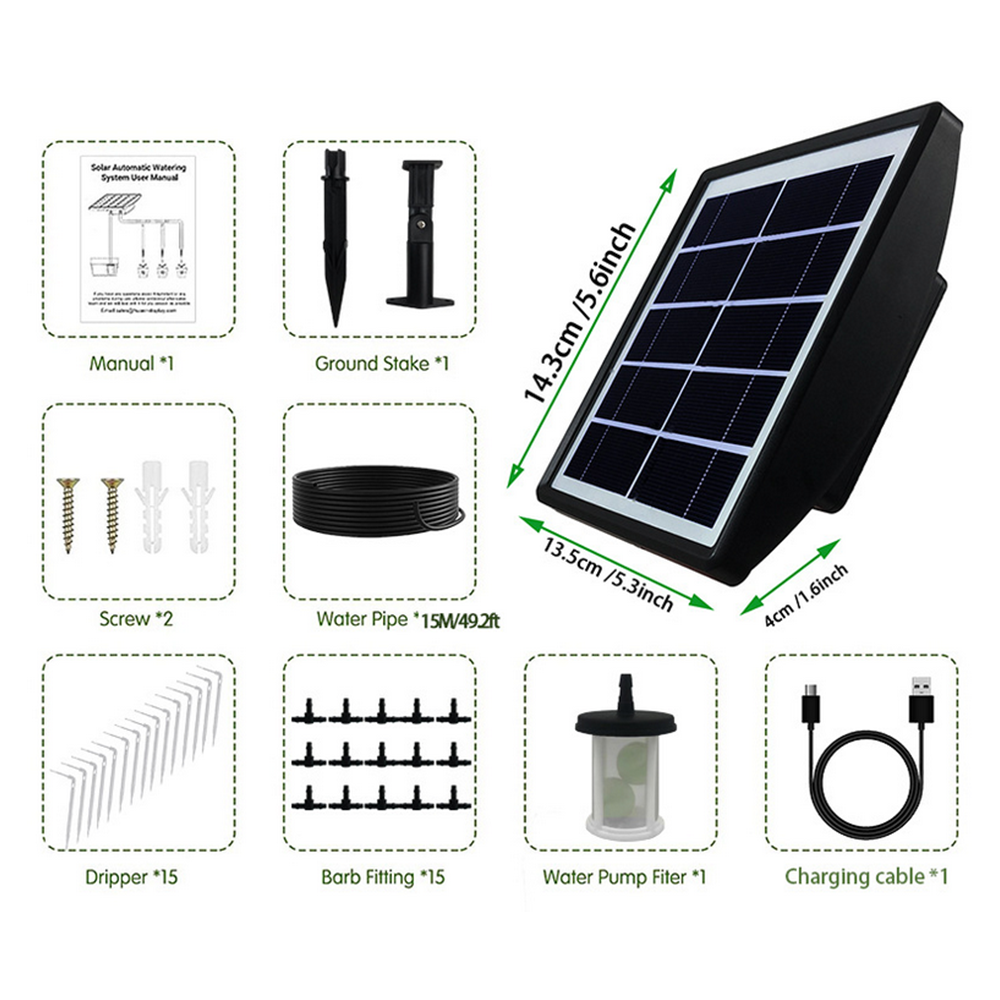 EcoIrrigate – Kit d'Arrosage Solaire pour Pots & Jardins