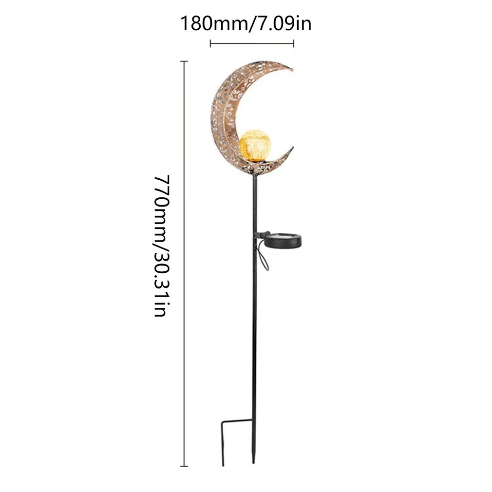 Aluna - Lampe de jardin décorative