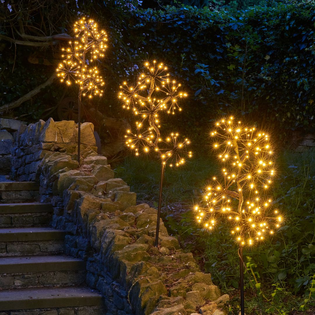 GlowBurst Guirlande Solaire Branche