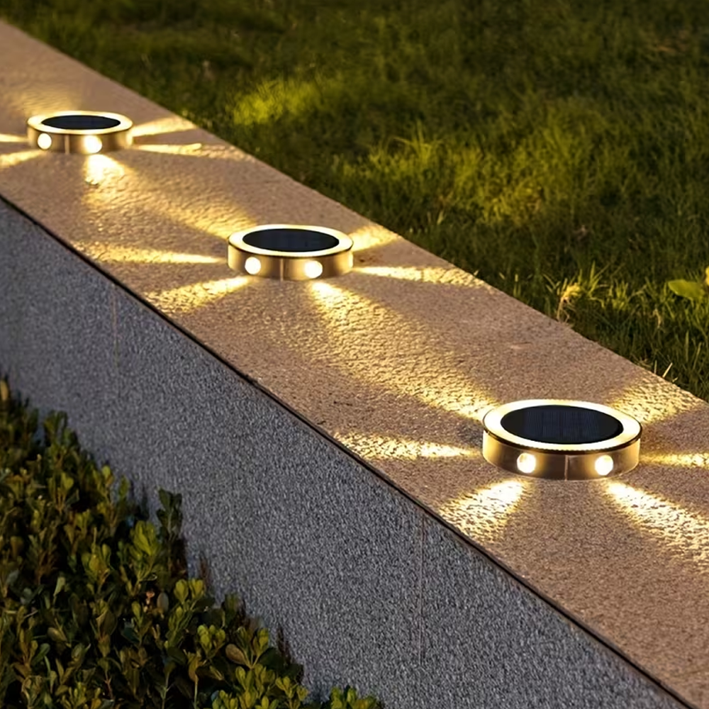 LumiStake Duo – Lampes Solaires Terrasse & Table
