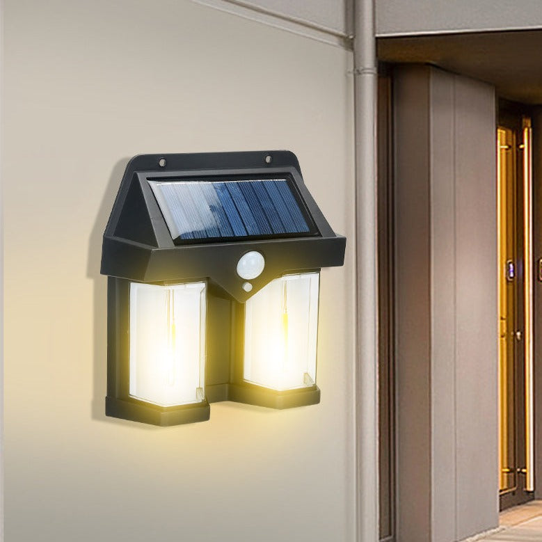 SuncrestDuo™ - Lampe solaire murale IP65