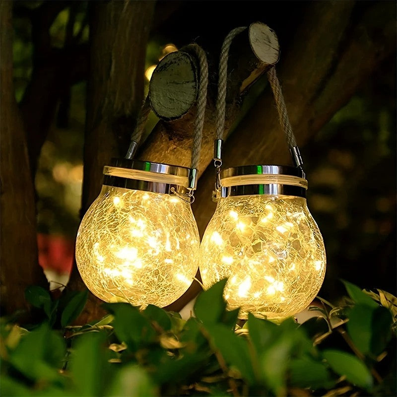 LumiJar™ - Décoration de jardin Lampes solaires suspendues