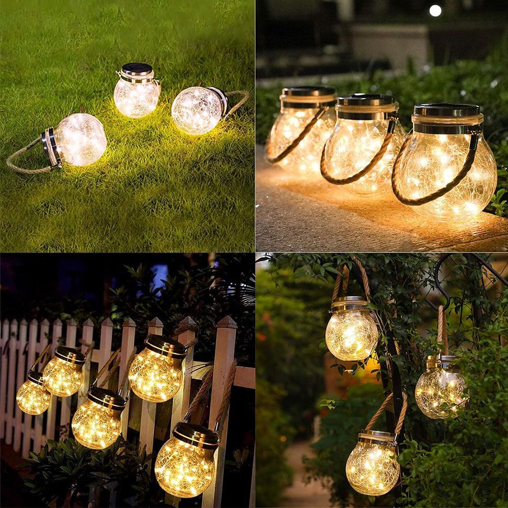 LumiJar™ - Décoration de jardin Lampes solaires suspendues