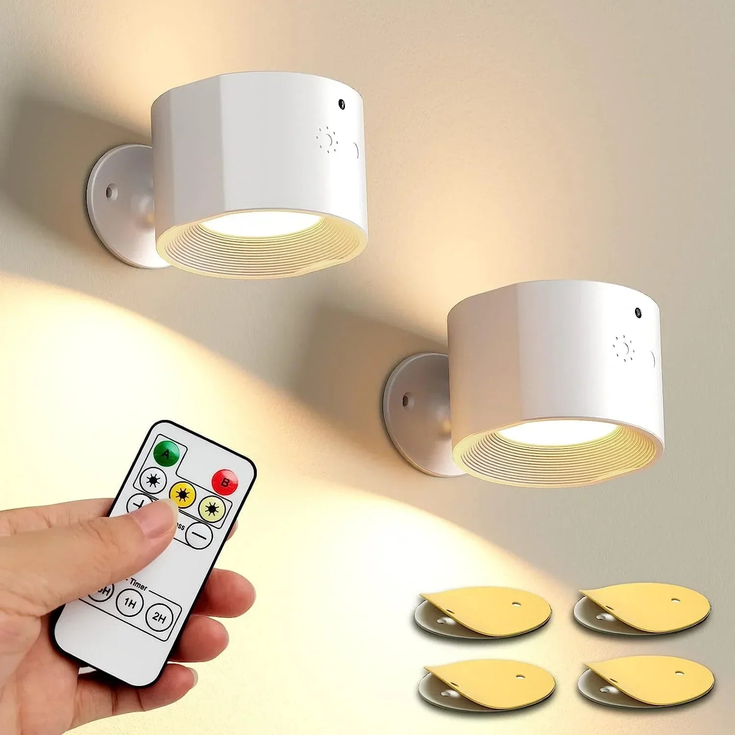 Vista - L'applique murale LED rechargeable 360°