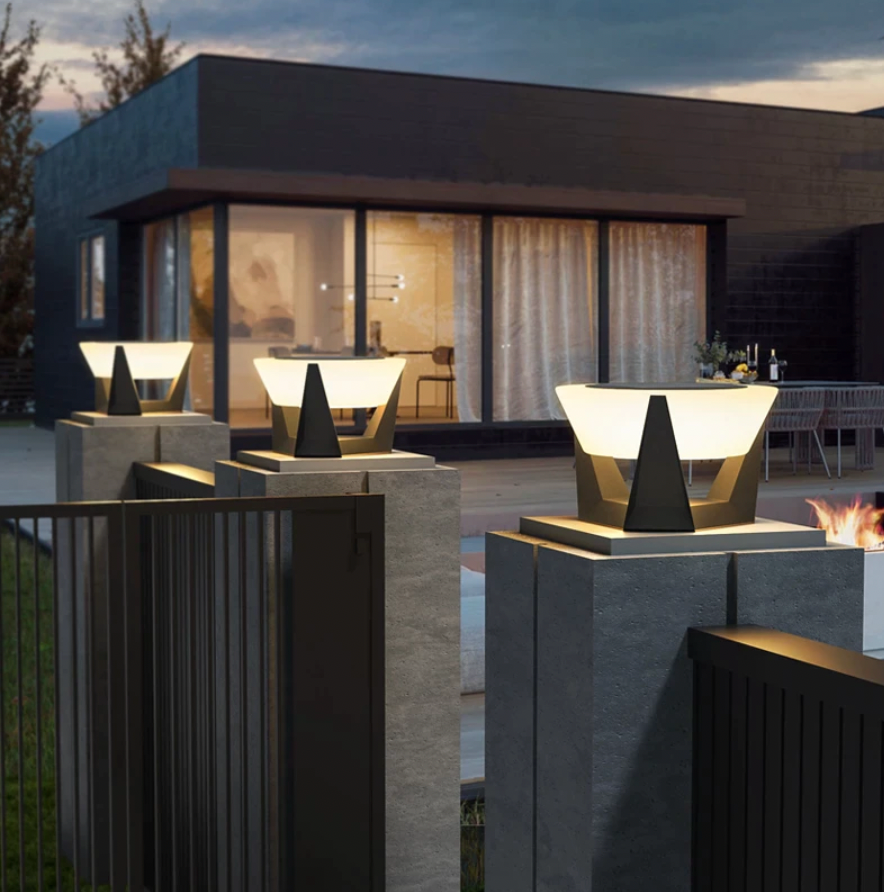Luminova™- Lampe solaire décorative moderne